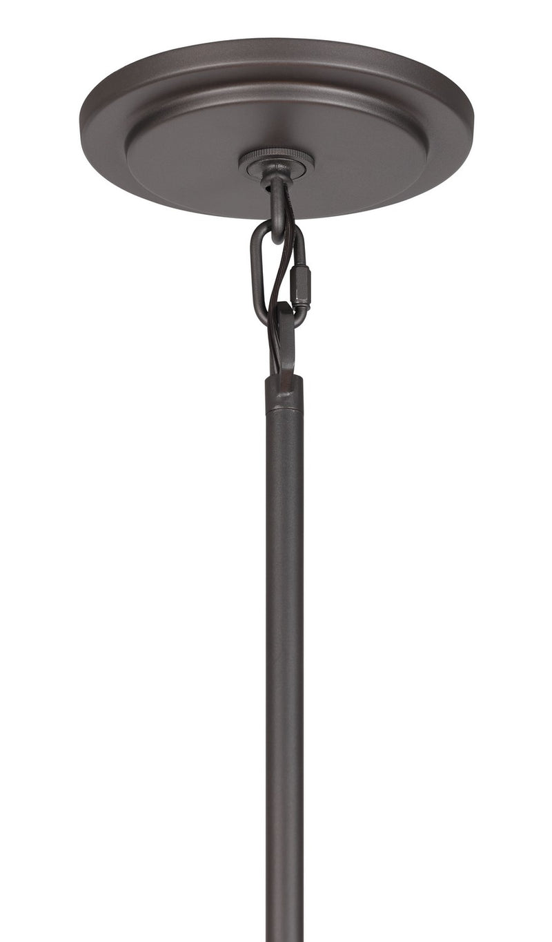Minka-Lavery 3586-795 Nine Light Foyer Pendant, Bronze & Sultry Silver