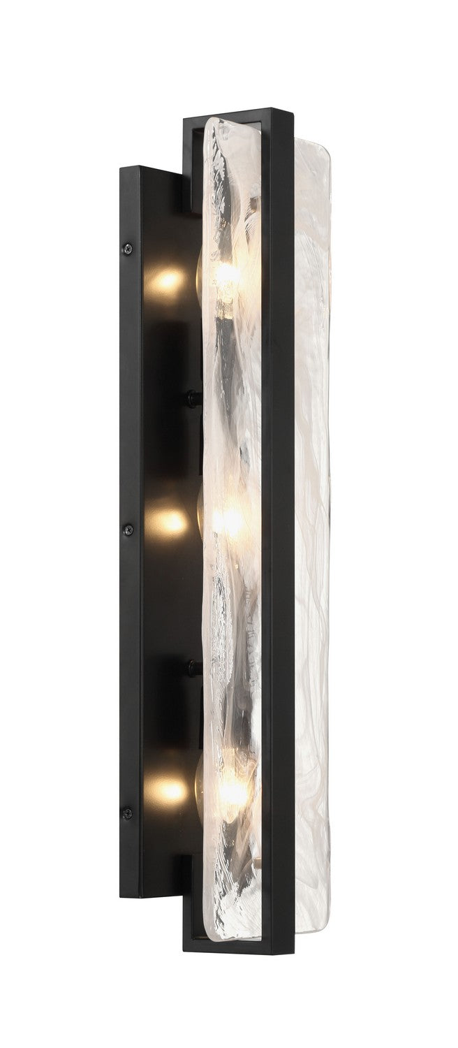 Minka-Lavery 3615-66A Three Light Wall Sconce, Coal