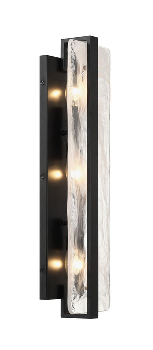 Minka-Lavery 3615-66A Three Light Wall Sconce, Coal