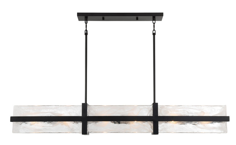 Minka-Lavery 3617-66A 12 Light Island Pendant, Coal