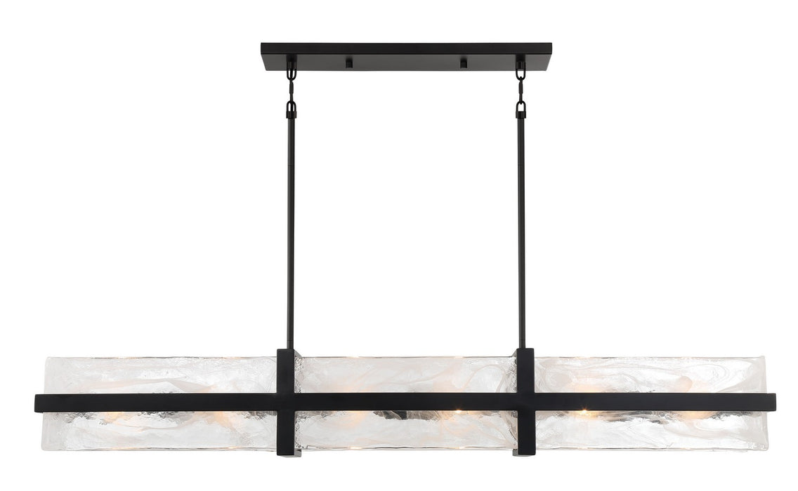 Minka-Lavery 3617-66A 12 Light Island Pendant, Coal