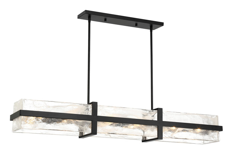 Minka-Lavery 3617-66A 12 Light Island Pendant, Coal