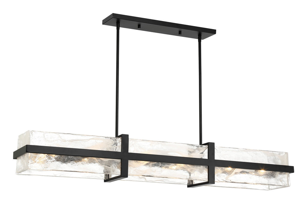 Minka-Lavery 3617-66A 12 Light Island Pendant, Coal