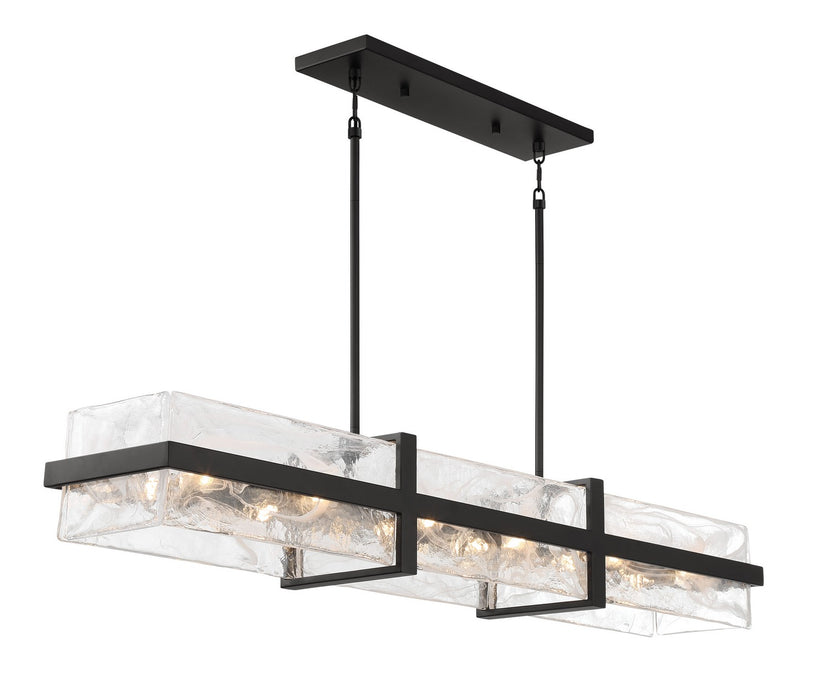 Minka-Lavery 3617-66A 12 Light Island Pendant, Coal