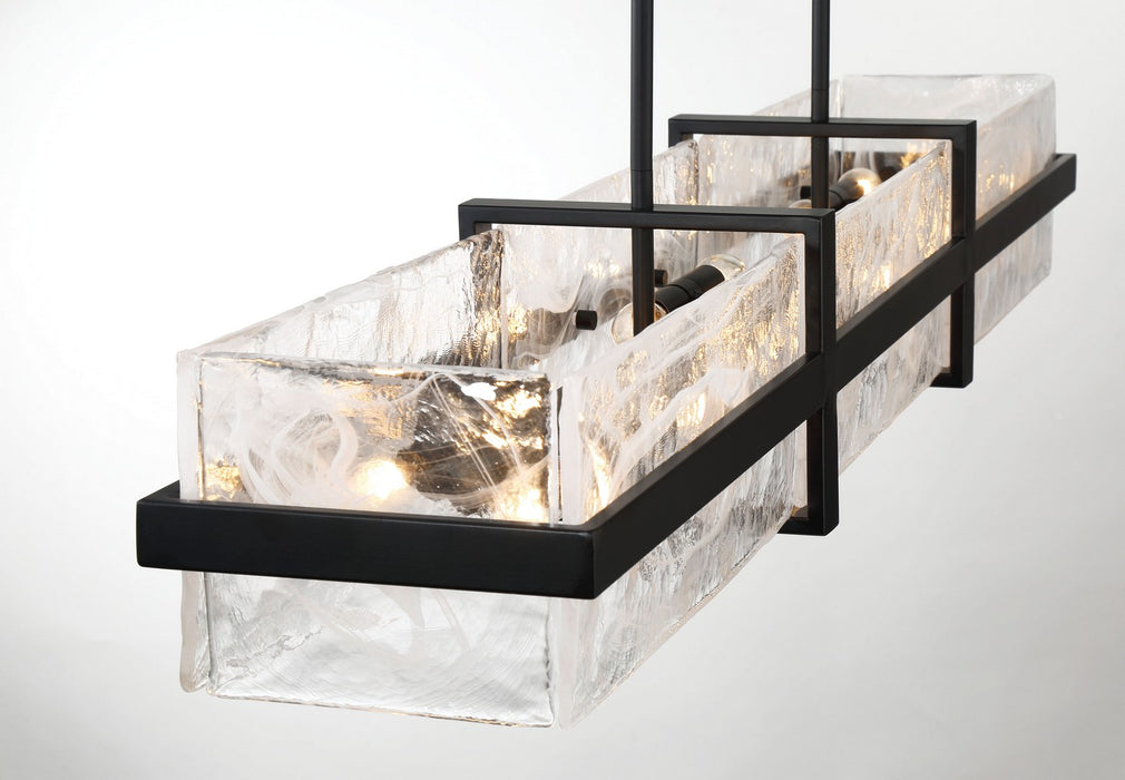 Minka-Lavery 3617-66A 12 Light Island Pendant, Coal