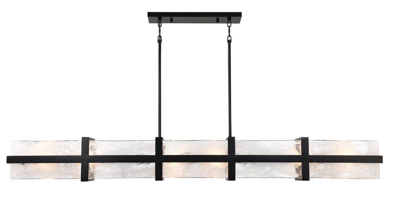 Minka-Lavery 3618-66A 12 Light Island Pendant, Coal