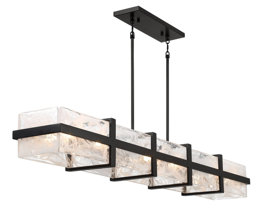Minka-Lavery 3618-66A 12 Light Island Pendant, Coal