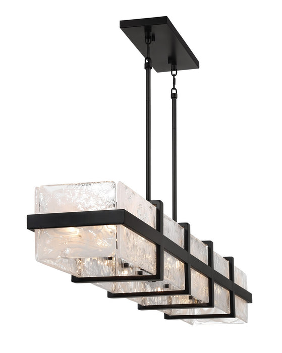 Minka-Lavery 3618-66A 12 Light Island Pendant, Coal