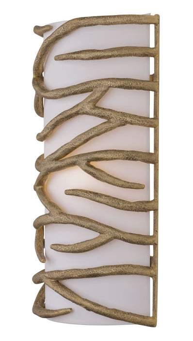 Minka-Lavery 3712-788 Two Light Wall Sconce, Ashen Gold