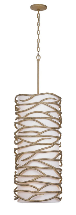 Minka-Lavery 3716-788 Nine Light Foyer Pendant, Ashen Gold