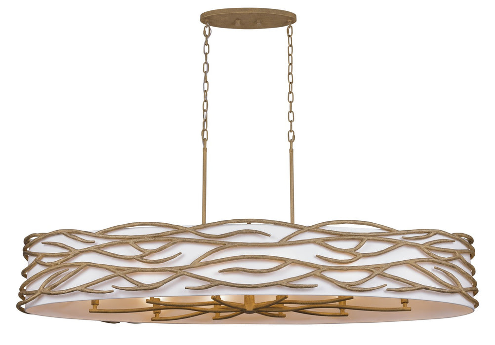 Minka-Lavery 3717-788 Ten Light Island Pendant, Ashen Gold