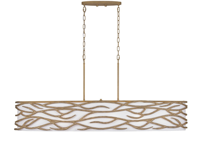 Minka-Lavery 3717-788 Ten Light Island Pendant, Ashen Gold