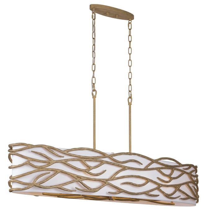 Minka-Lavery 3717-788 Ten Light Island Pendant, Ashen Gold