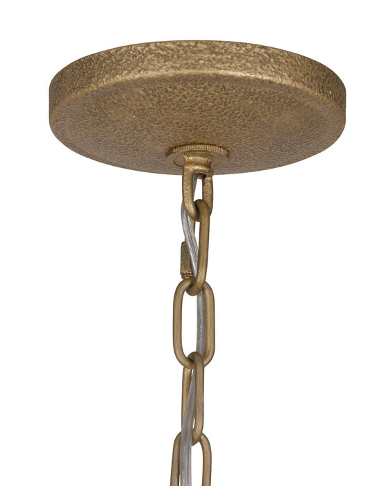 Minka-Lavery 3718-788 Six Light Pendant, Ashen Gold
