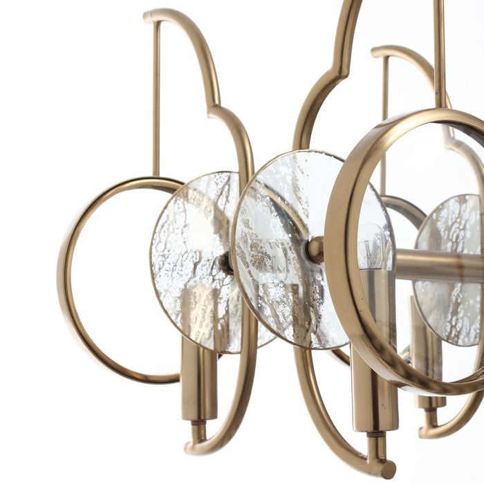 Minka-Lavery 3817-863 Ten Light Island Pendant, Artisan Brass