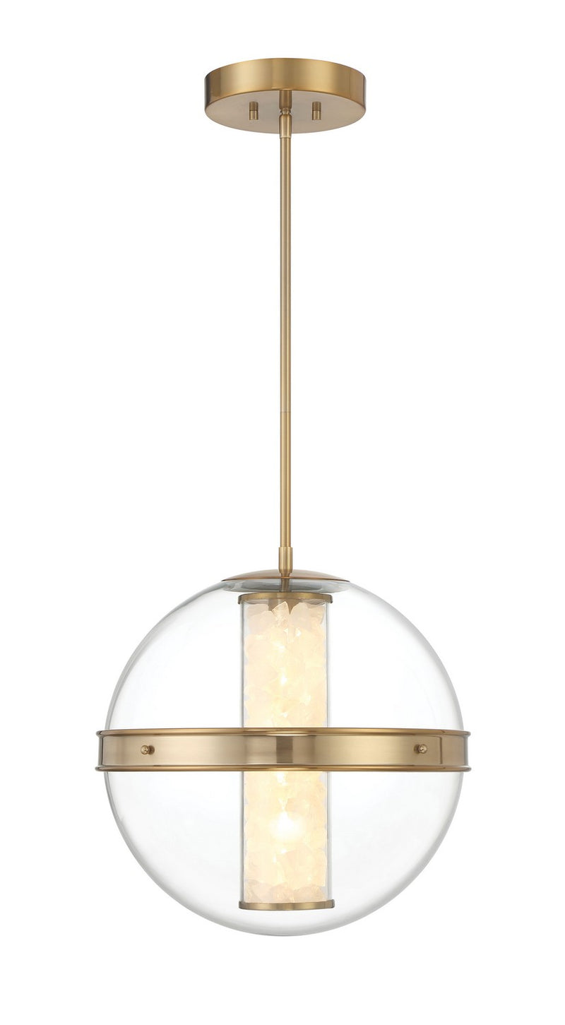 Minka-Lavery 3885-776-L LED Pendant, Celeste Brass