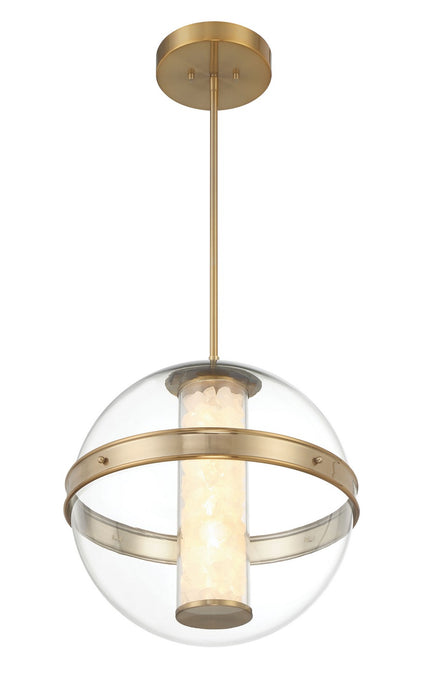 Minka-Lavery 3885-776-L LED Pendant, Celeste Brass