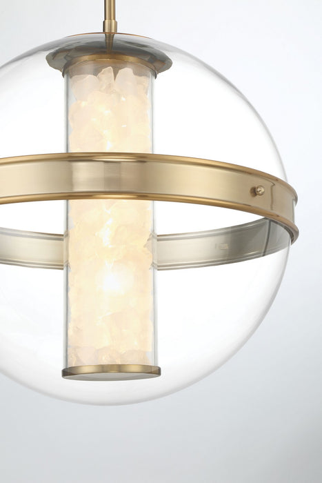 Minka-Lavery 3885-776-L LED Pendant, Celeste Brass