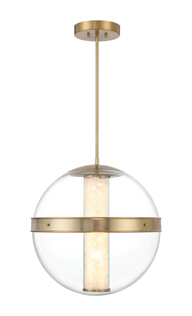 Minka-Lavery 3886-776-L LED Pendant, Celeste Brass