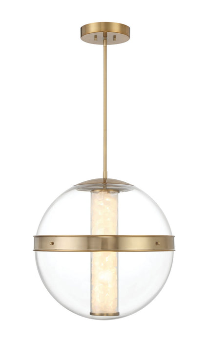 Minka-Lavery 3886-776-L LED Pendant, Celeste Brass