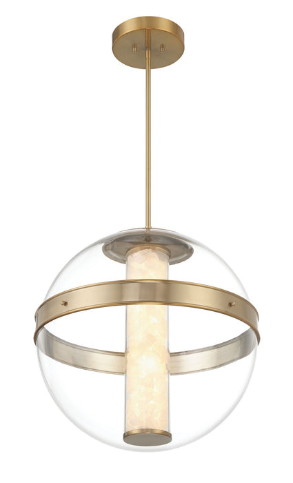 Minka-Lavery 3886-776-L LED Pendant, Celeste Brass