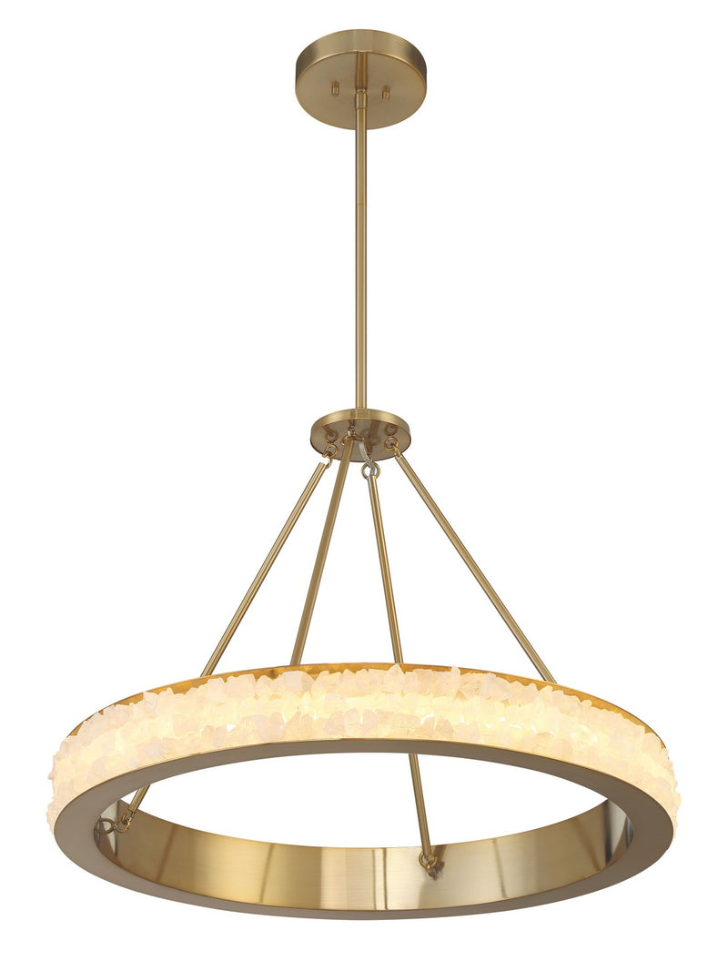 Minka-Lavery 3887-776-L LED Chandelier, Celeste Brass