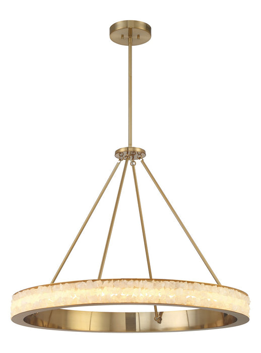 Minka-Lavery 3888-776-L LED Chandelier, Celeste Brass