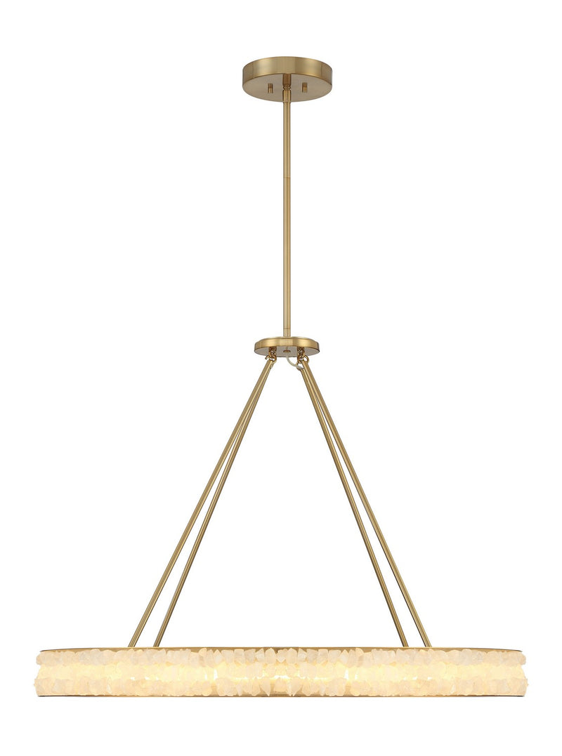 Minka-Lavery 3888-776-L LED Chandelier, Celeste Brass