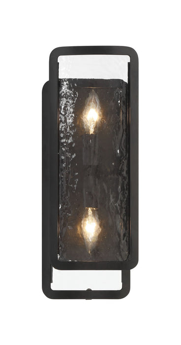 Minka-Lavery 5261-66A Two Light Wall Sconce, Coal
