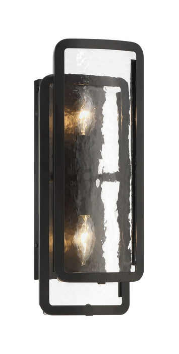Minka-Lavery 5261-66A Two Light Wall Sconce, Coal