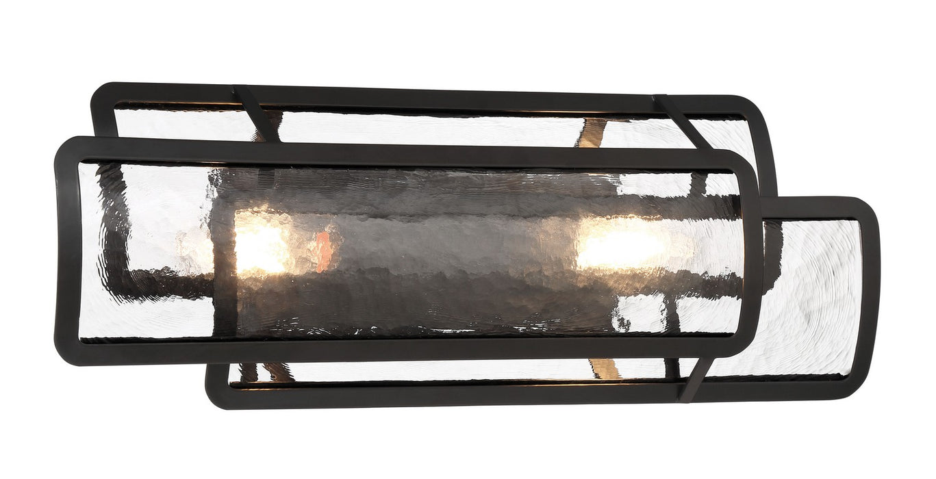 Minka-Lavery 5262-66A Two Light Bath Vanity, Coal