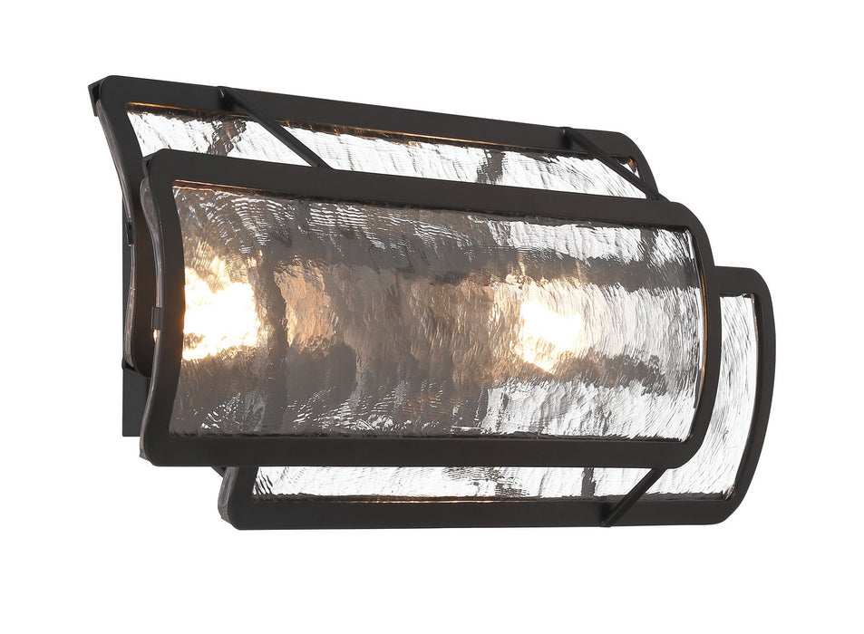 Minka-Lavery 5262-66A Two Light Bath Vanity, Coal