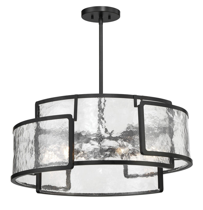 Minka-Lavery 5267-66A Six Light Pendant, Coal (Open Box - Final Sale)