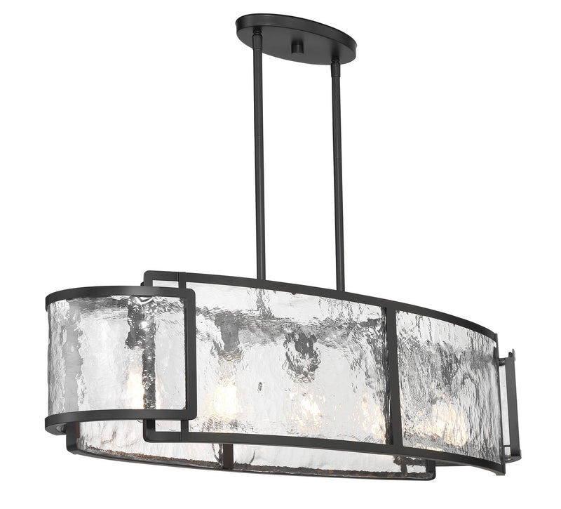Minka-Lavery 5268-66A Five Light Island Pendant, Coal