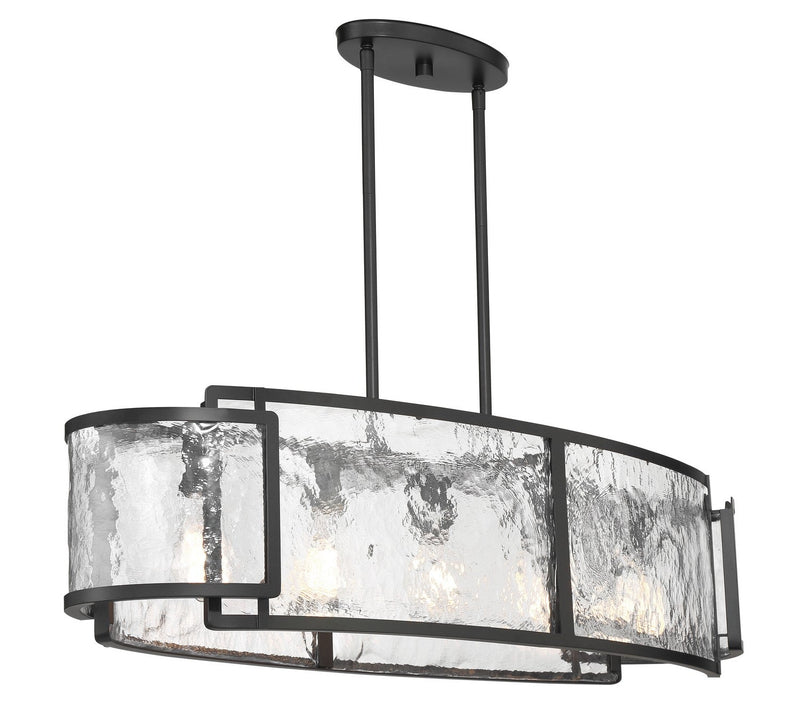 Minka-Lavery 5268-66A Five Light Island Pendant, Coal (Display - Final Sale)