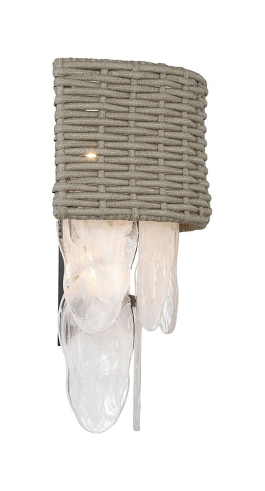 Minka-Lavery 5295-66A Four Light Wall Sconce, Coal