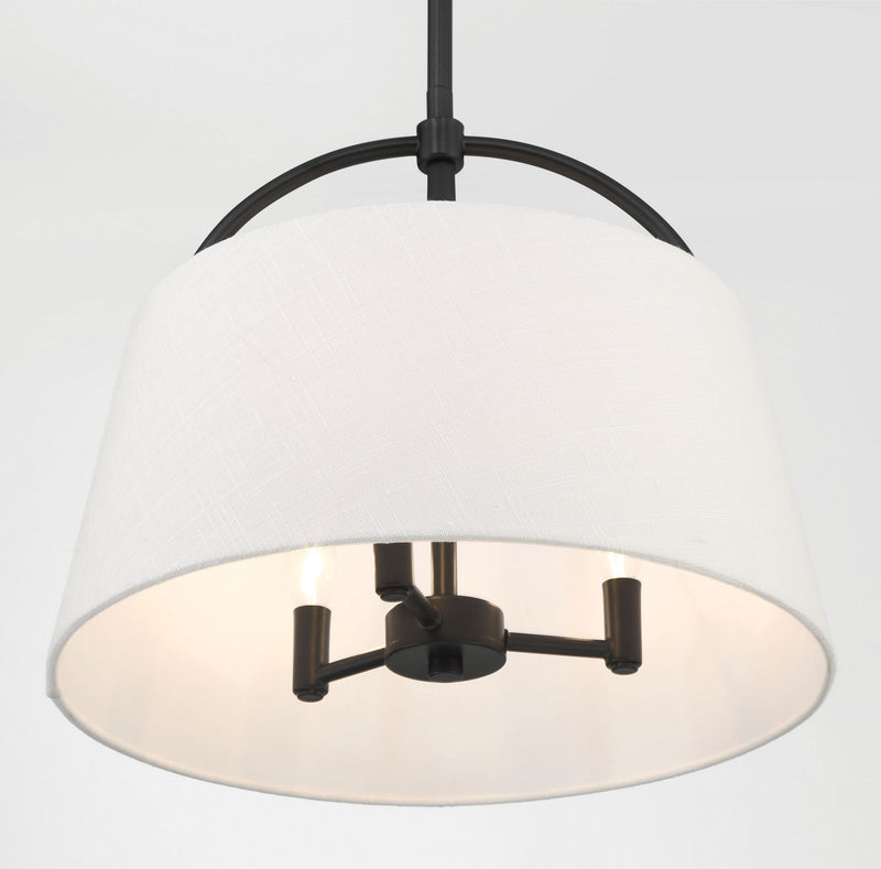 Minka-Lavery 5395-66A Three Light Island Pendant, Coal