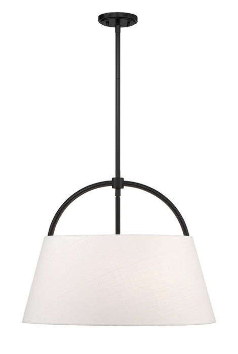 Minka-Lavery 5396-66A Four Light Island Pendant, Coal