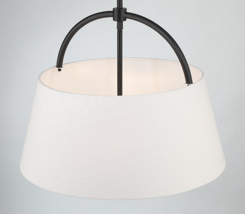 Minka-Lavery 5396-66A Four Light Island Pendant, Coal
