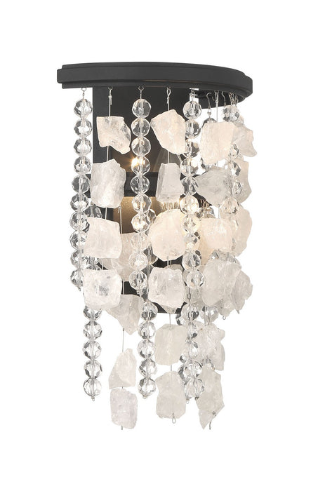 Minka-Lavery 6701-66 One Light Wall Sconce, Sand Coal