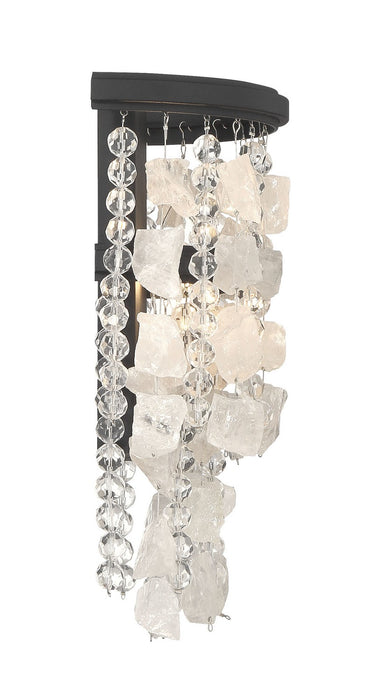 Minka-Lavery 6701-66 One Light Wall Sconce, Sand Coal