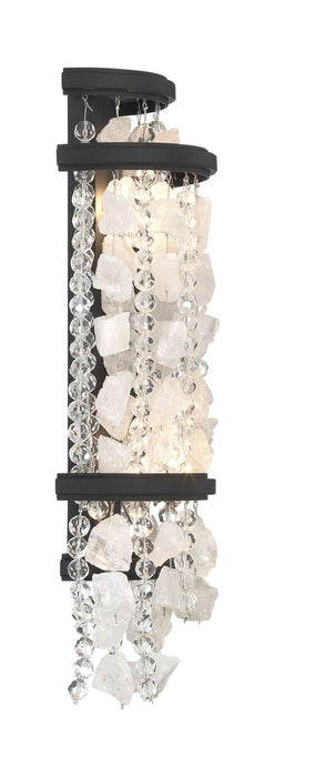 Minka-Lavery 6702-66 Two Light Wall Sconce, Sand Coal