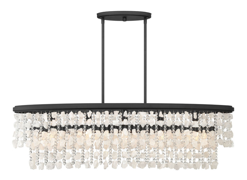 Minka-Lavery 6707-66 Five Light Island Pendant, Sand Coal