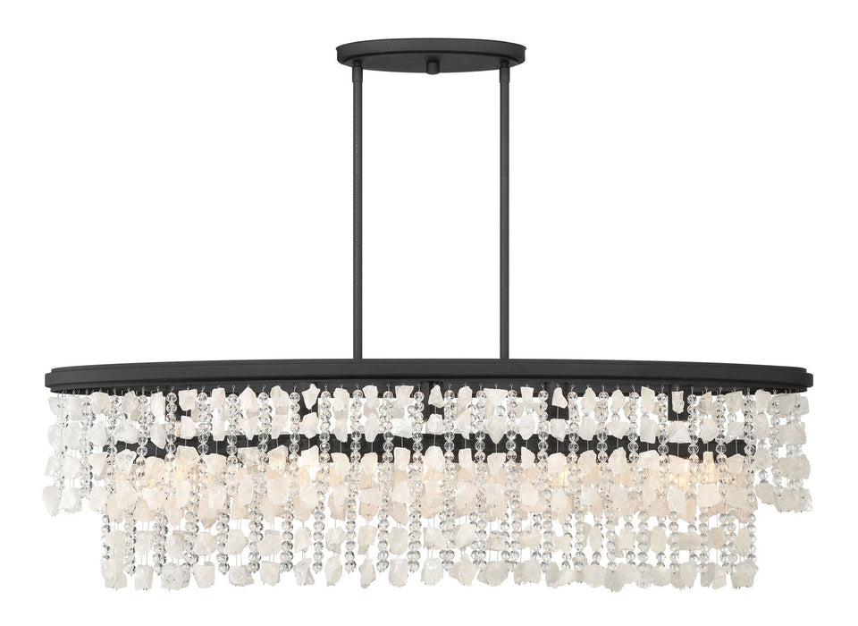 Minka-Lavery 6707-66 Five Light Island Pendant, Sand Coal