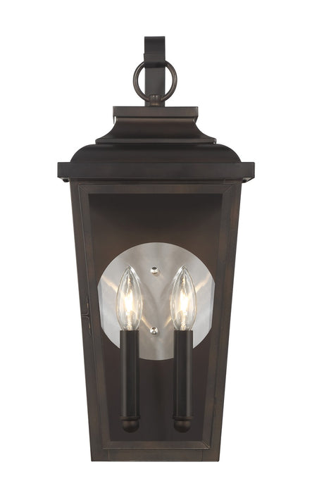 Minka-Lavery 72170-189-C Two Light Pocket Lantern, Chelesa Bronze
