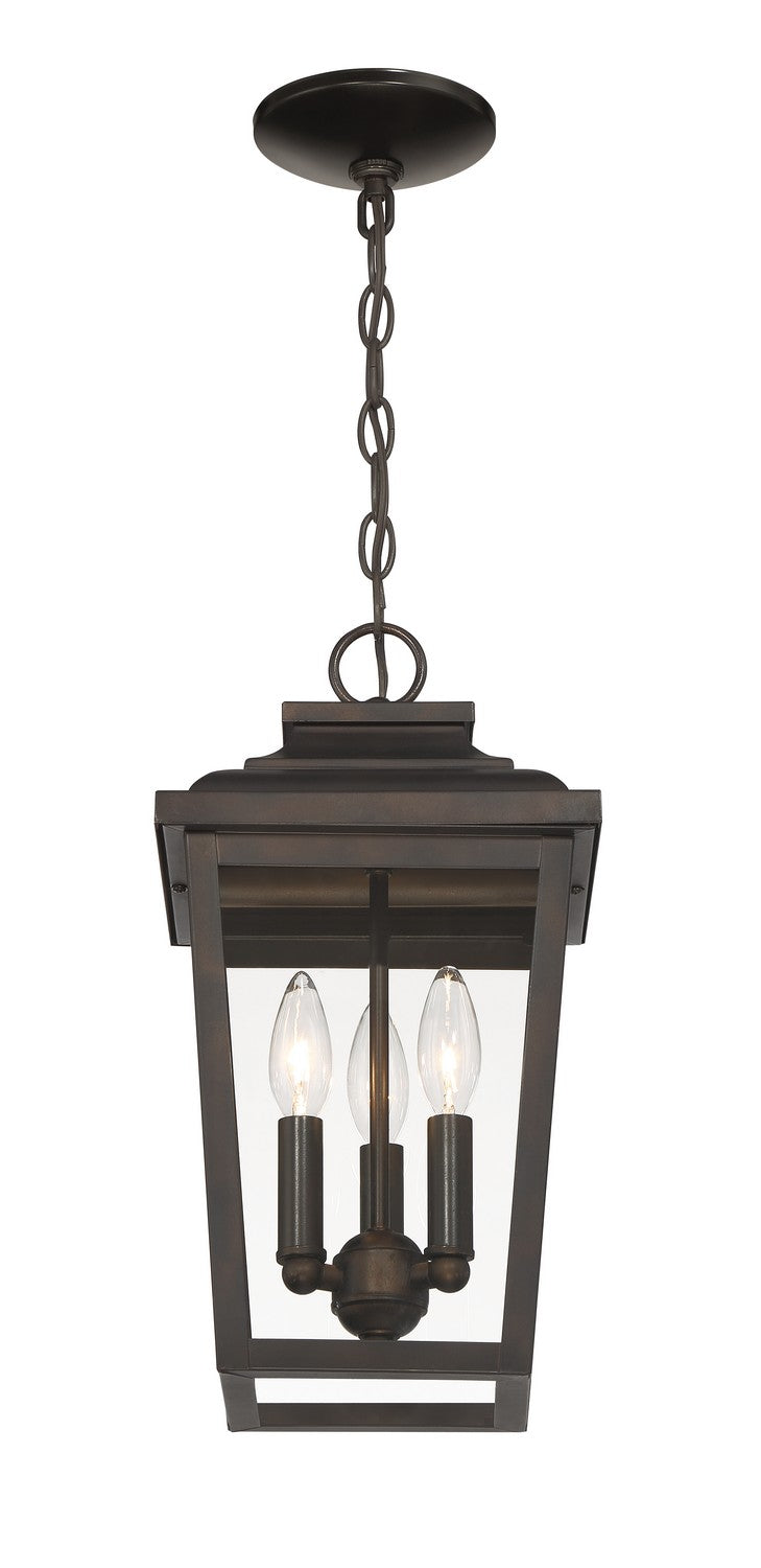 Minka-Lavery 72174-189-C Three Light Chain Hung, Chelesa Bronze