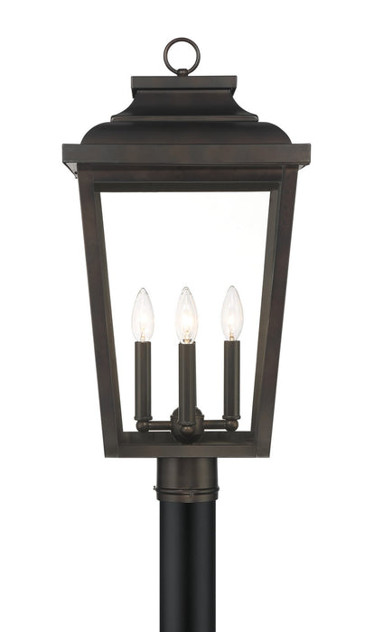 Minka-Lavery 72177-189-C Four Light Post Mount, Chelesa Bronze