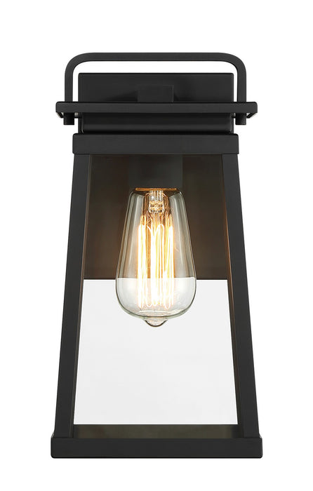 Minka-Lavery 73211-66A One Light Outdoor Wall Mount, Coal