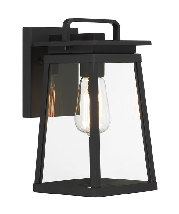 Minka-Lavery 73211-66A One Light Outdoor Wall Mount, Coal