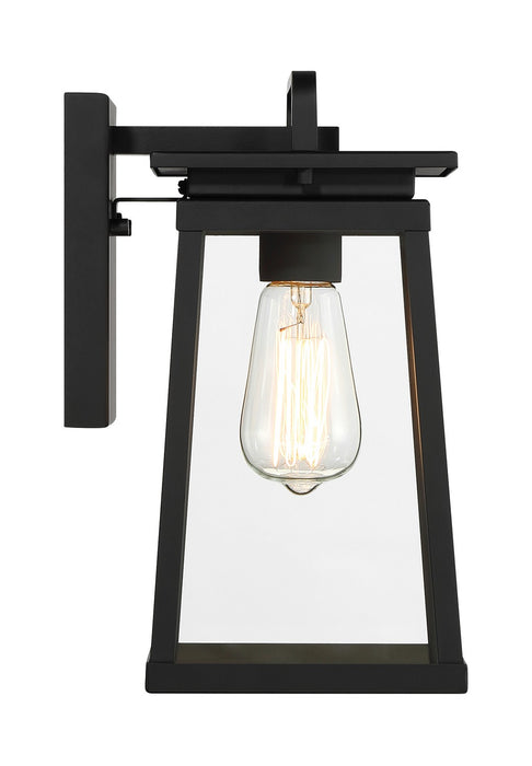 Minka-Lavery 73211-66A One Light Outdoor Wall Mount, Coal